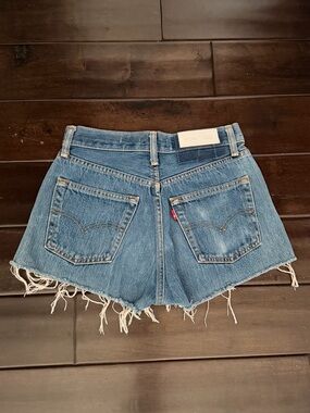 Levi’s’ Re/Done Blue Denim Cutoff Shorts size 23